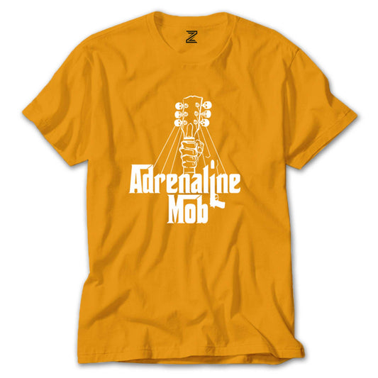 Adrenaline Mob Guitar Renkli Tişört