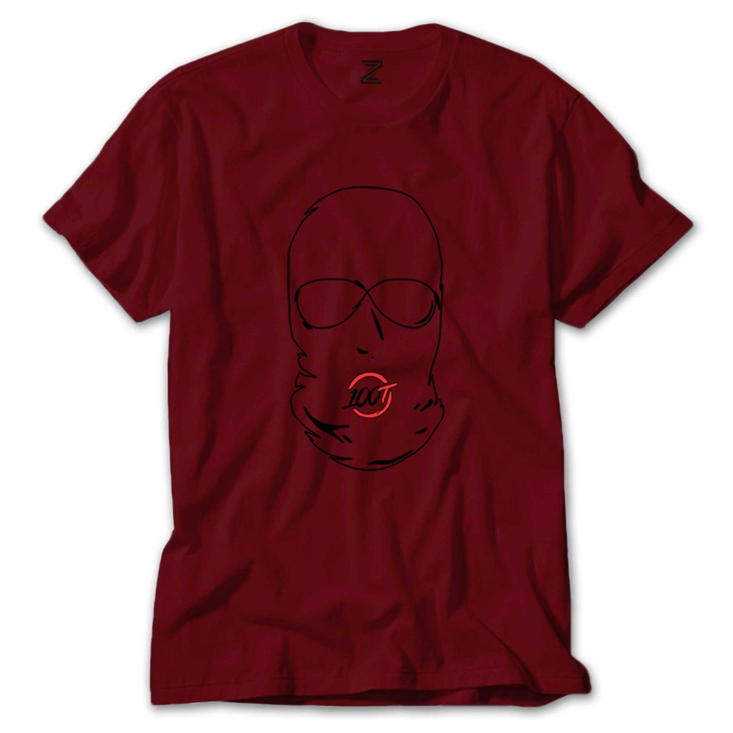 100 Thieves Mask Renkli Tişört