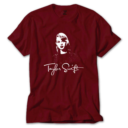 Taylor Swift Silhouette Renkli Tişört