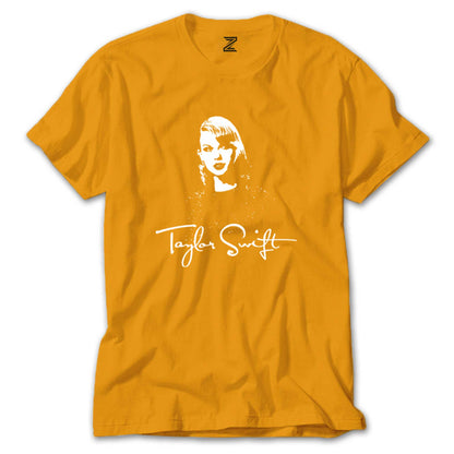 Taylor Swift Silhouette Renkli Tişört