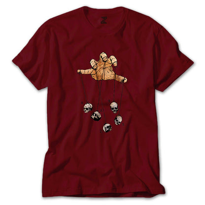 Puppet Skull Renkli Tişört