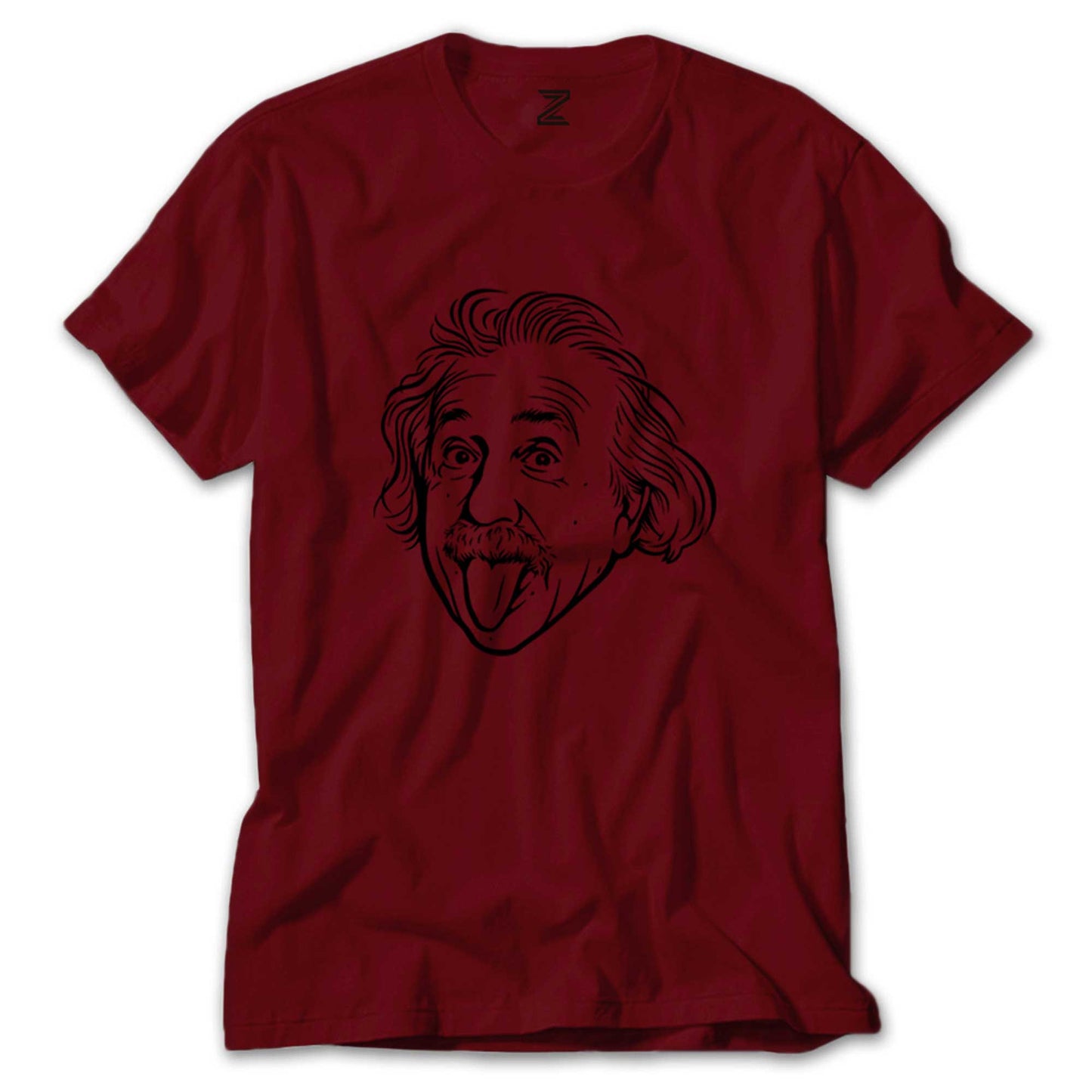 Einstein Lined Renkli Tişört