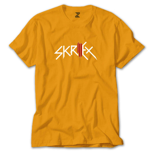 Skrillex High Logo Renkli Tişört