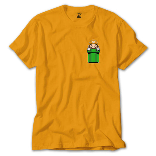 Super Mario Pocket Renkli Tişört
