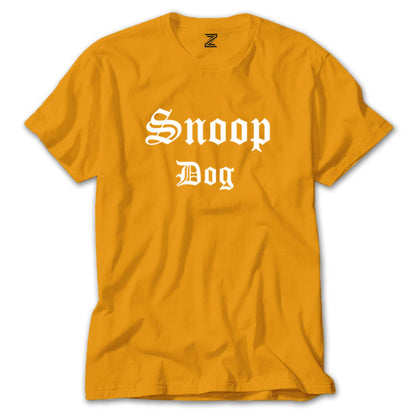 Snoop Dogg Text Renkli Tişört