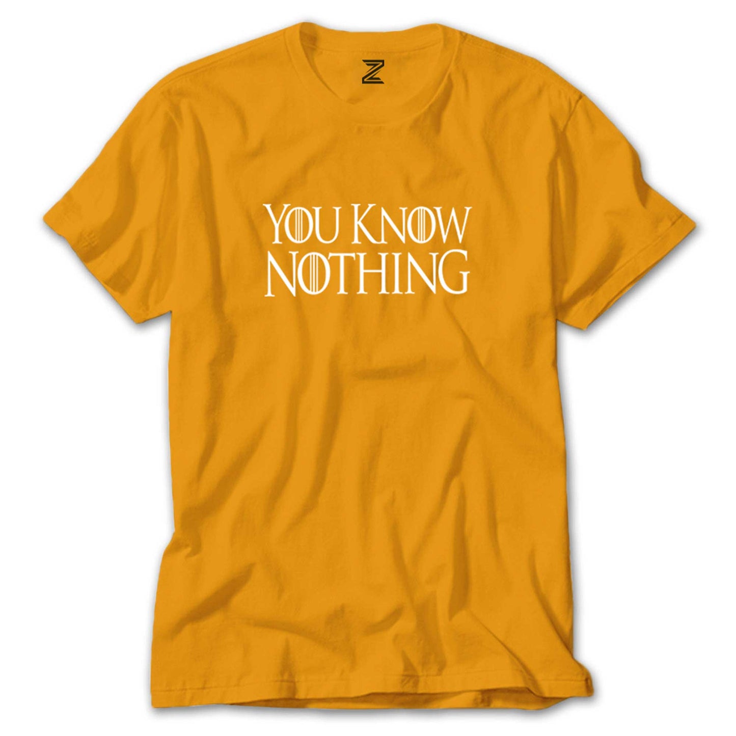 You Know Nothing Renkli Tişört