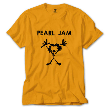 Pearl Jam Mascot Renkli Tişört