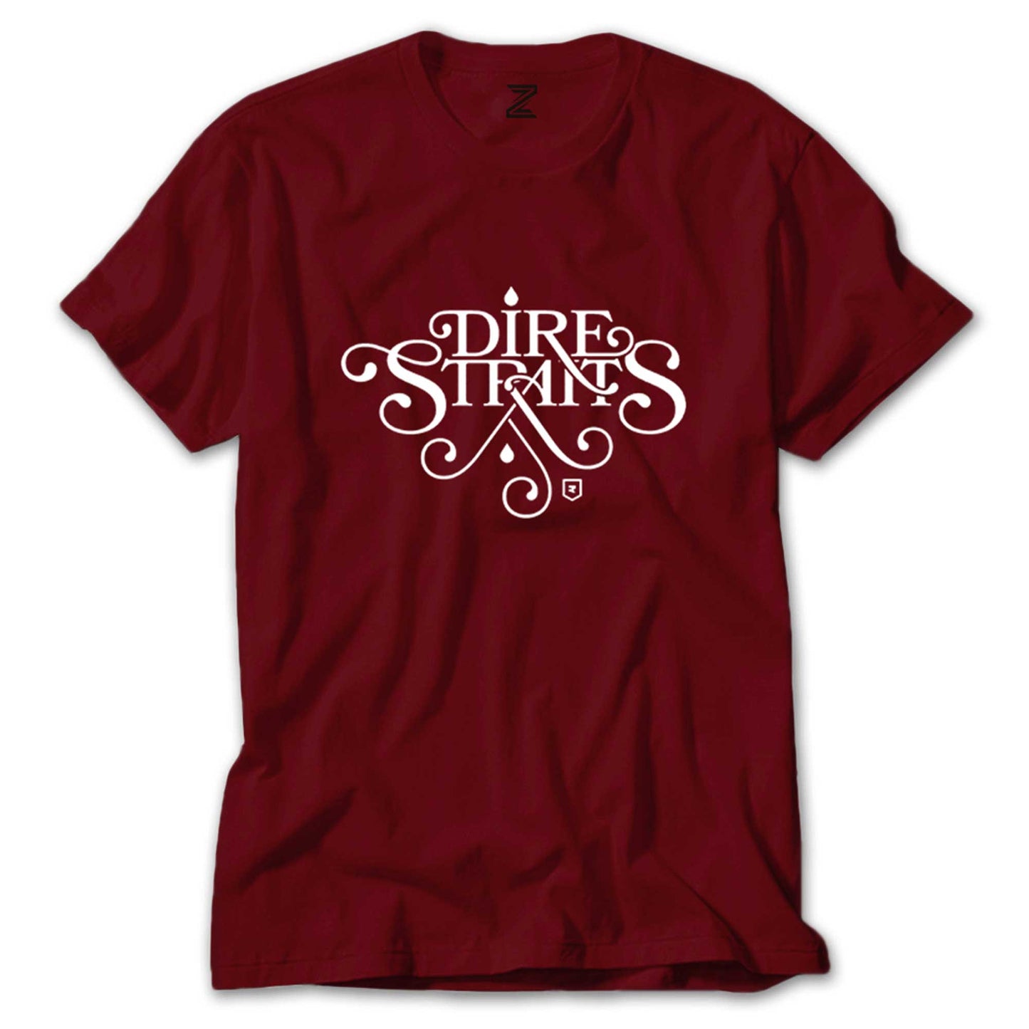 Dire Straits Logo Renkli Tişört