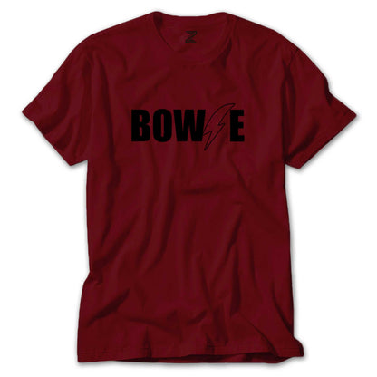 David Bowie Logo Renkli Tişört