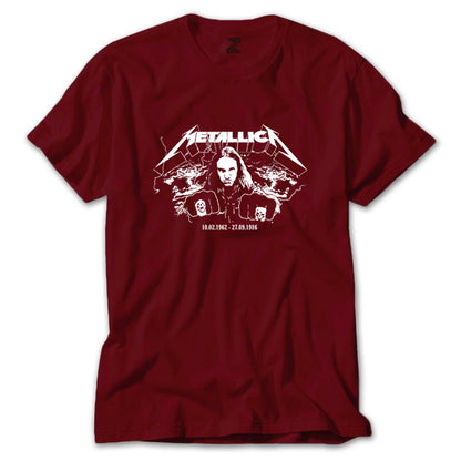 Cliff Burton Punch Renkli Tişört