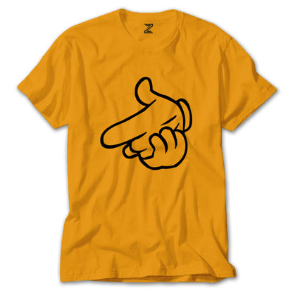 Finger Point Renkli Tişört