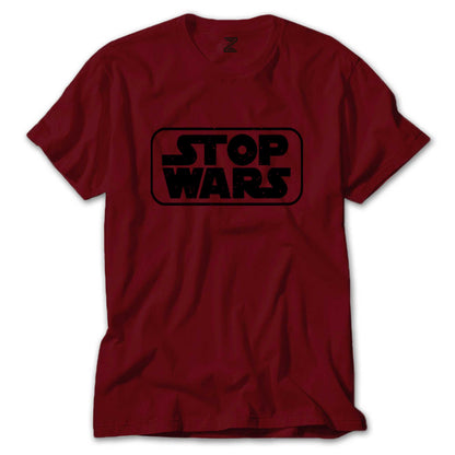 Stop Wars Renkli Tişört