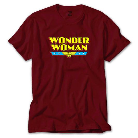 Wonder Woman Vintage Renkli Tişört