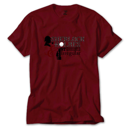 Sherlock Holmes Baker Street Renkli Tişört