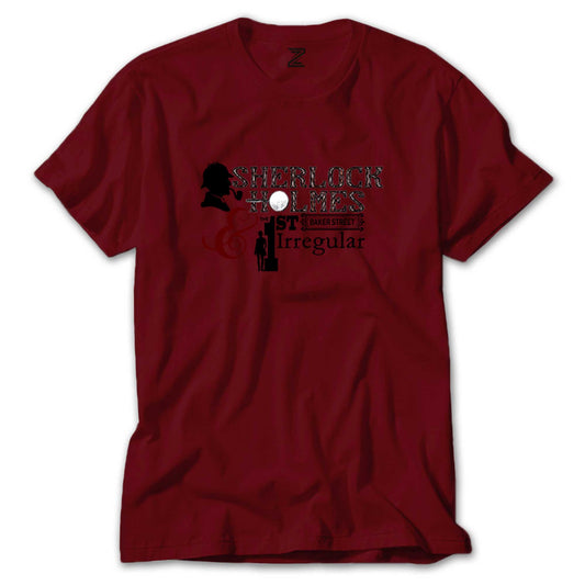 Sherlock Holmes Baker Street Renkli Tişört
