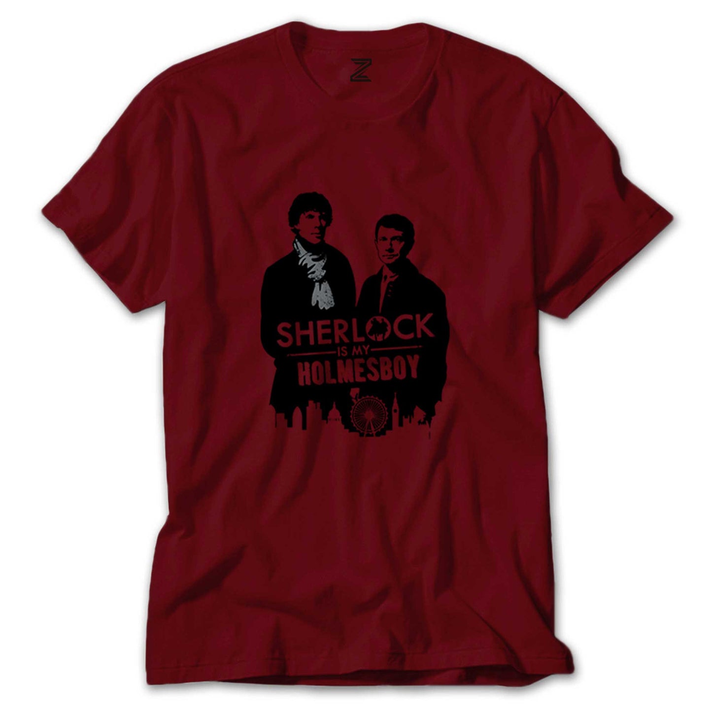 Sherlock Holmes Boys Renkli Tişört