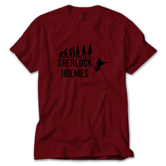 Sherlock Holmes Evolution Renkli Tişört