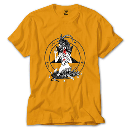 Baphomet Blood Renkli Tişört
