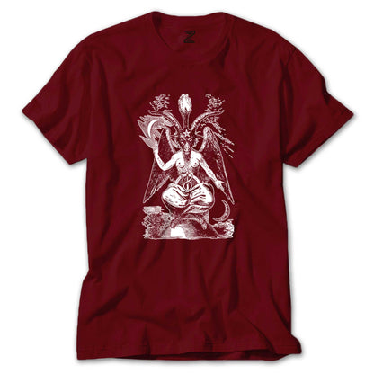Baphomet Cliphas Levi Del Renkli Tişört