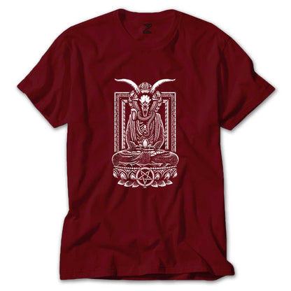 Baphomet Goat Figure Renkli Tişört