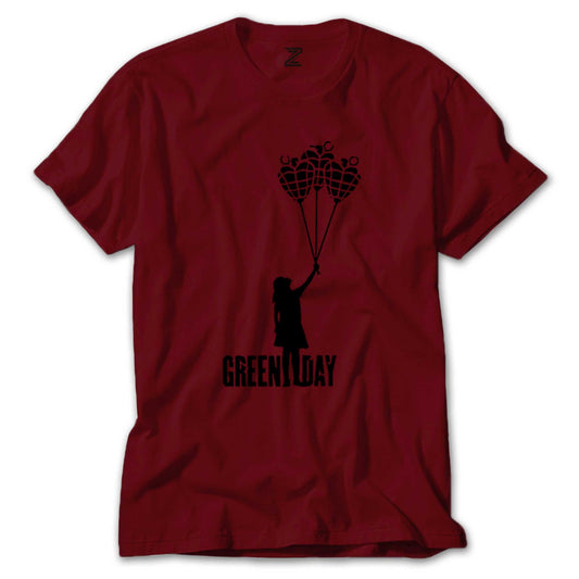Green Day Girl Renkli Tişört