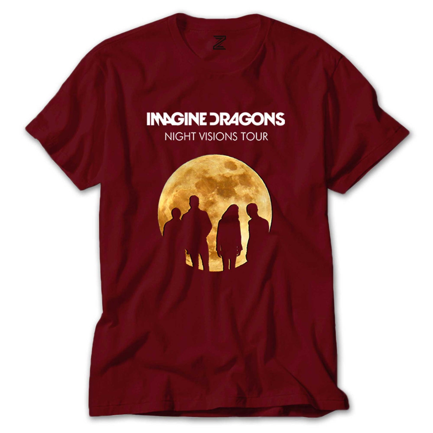 Imagine Dragons Moon Renkli Tişört