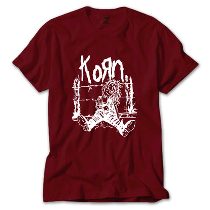 Korn Tired Scarecrow Renkli Tişört