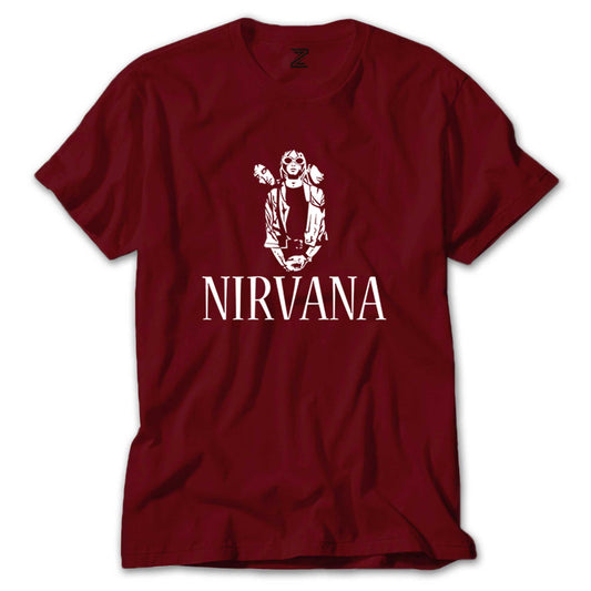 Niravana White Body Renkli Tişört