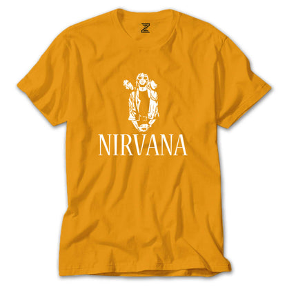 Niravana White Body Renkli Tişört