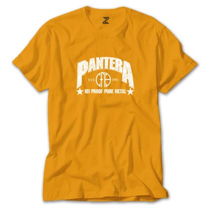 Pantera 101 Proof Pure Metal Renkli Tişört