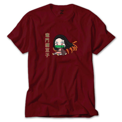 Demon Slayer Nezuko Kamado Tiny Renkli Tişört
