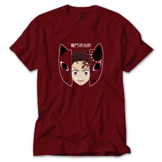 Demon Slayer Tanjiro Kamado Renkli Tişört