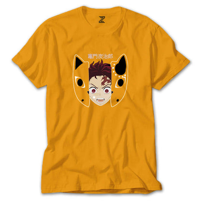Demon Slayer Tanjiro Kamado Renkli Tişört
