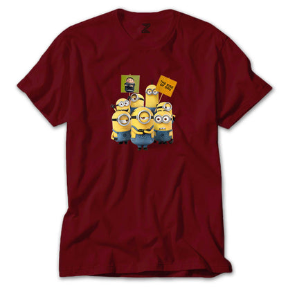Minions The Rise Of Gru Banner Renkli Tişört