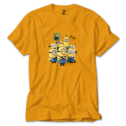 Minions The Rise Of Gru Banner Renkli Tişört