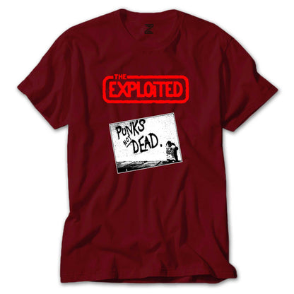 The Exploited Punks Not Dead Renkli Tişört