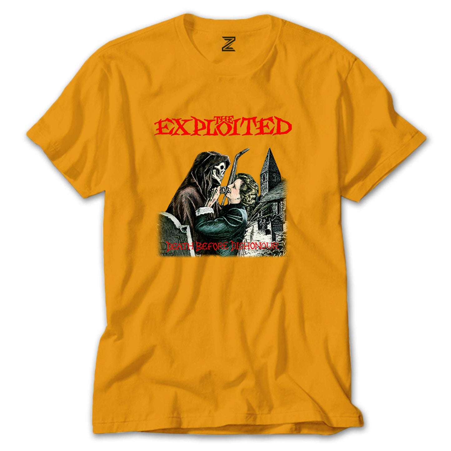 The Exploited Death Before Dishonour Renkli Tişört
