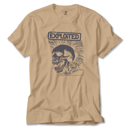The Exploited Skull Renkli Tişört