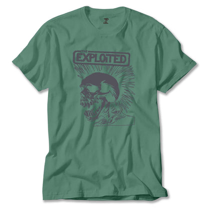 The Exploited Skull Renkli Tişört