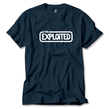 The Exploited Logo Renkli Tişört