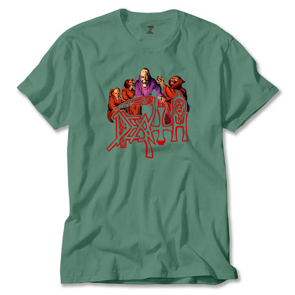 Death Scream Bloody Gore Grup Renkli Tişört