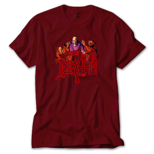 Death Scream Bloody Gore Grup Renkli Tişört