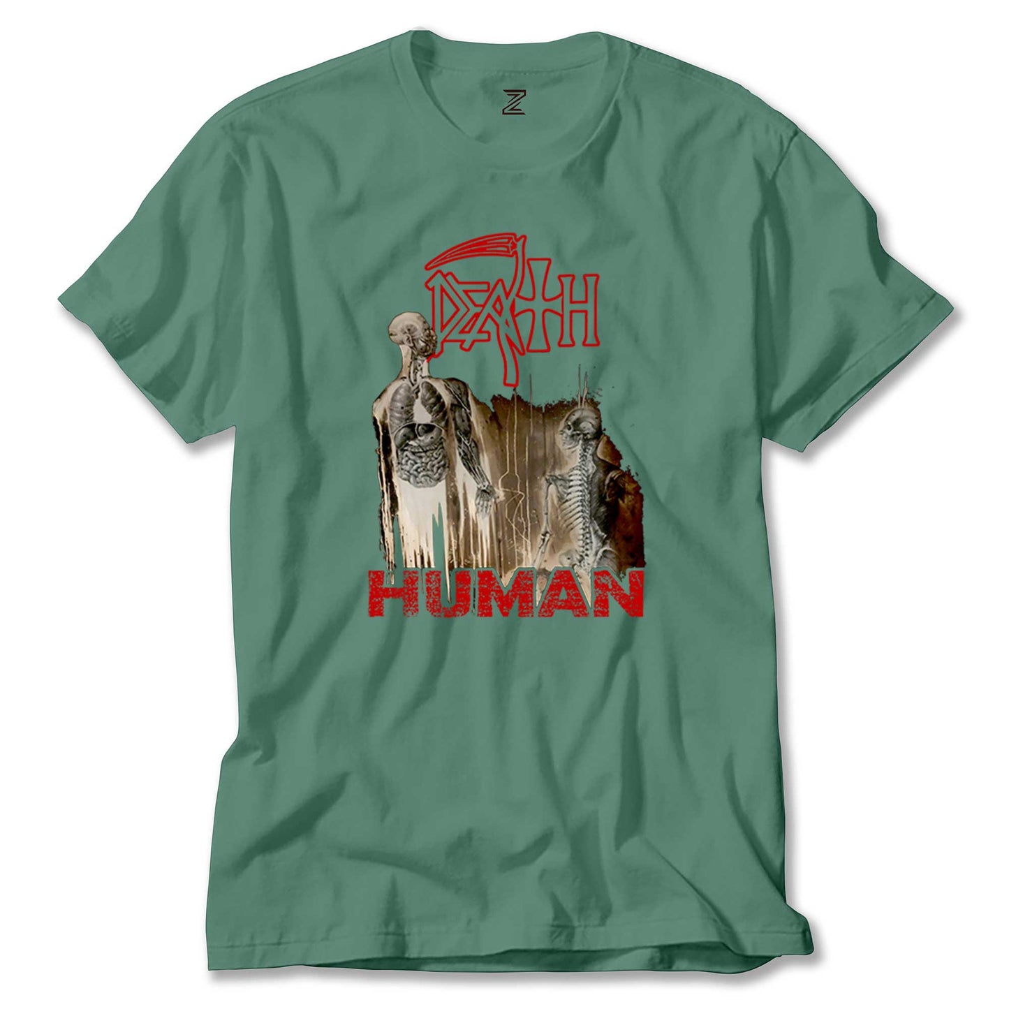 Death Human Renkli Tişört