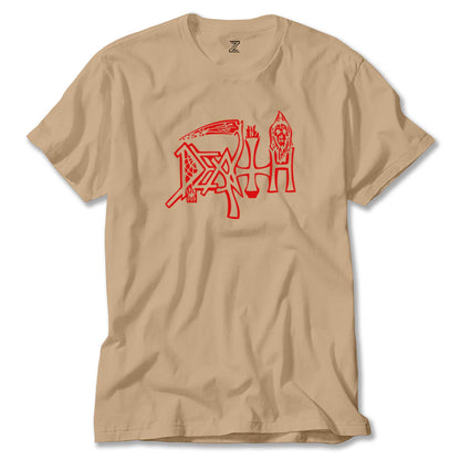 Death Logo Renkli Tişört