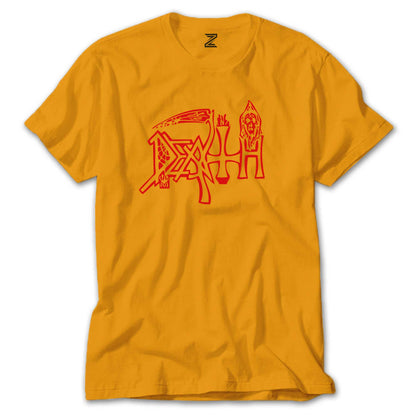 Death Logo Renkli Tişört