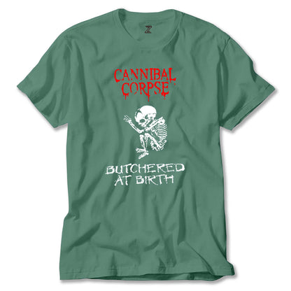Cannibal Corpse Butchered At Birth Renkli Tişört
