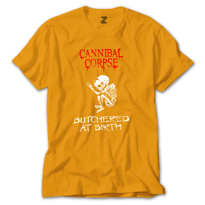 Cannibal Corpse Butchered At Birth Renkli Tişört