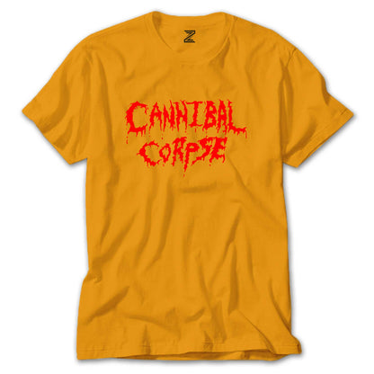 Cannibal Corpse Logo Renkli Tişört