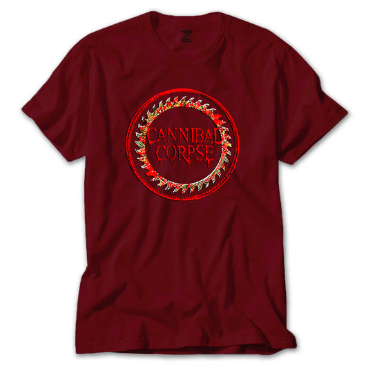 Cannibal Corpse Testere Renkli Tişört