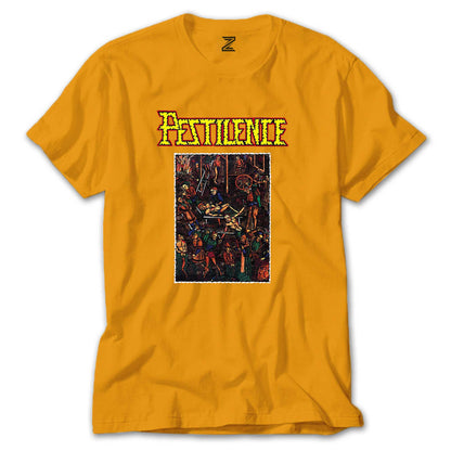 Pestilence Malleus Maleficarum Renkli Tişört